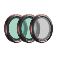 Set filtre magnetike Freewell 3-Pack për DJI Neo 2, CPL UV Glow Mist 1/4, i zi