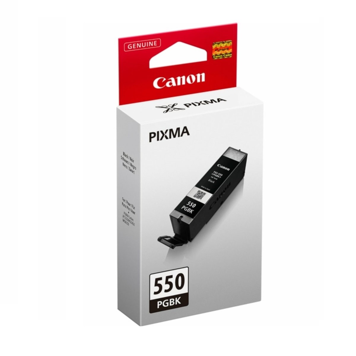Ngjyrë për printer Canon PGI-550 BK, 15ml, e zezë
