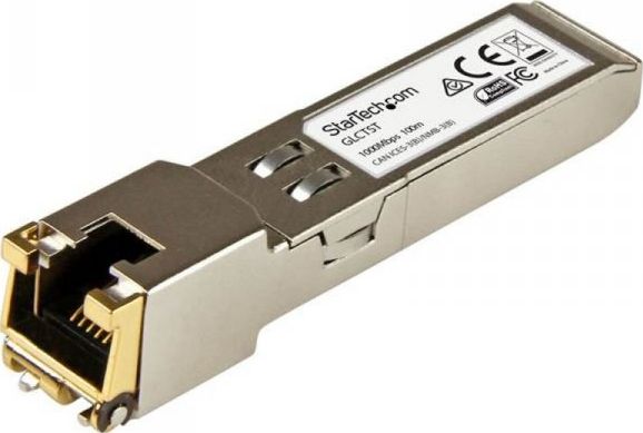 Модул SFP StarTech Cisco GLC-T, 1000BASE-T, RJ45, 1Gbps