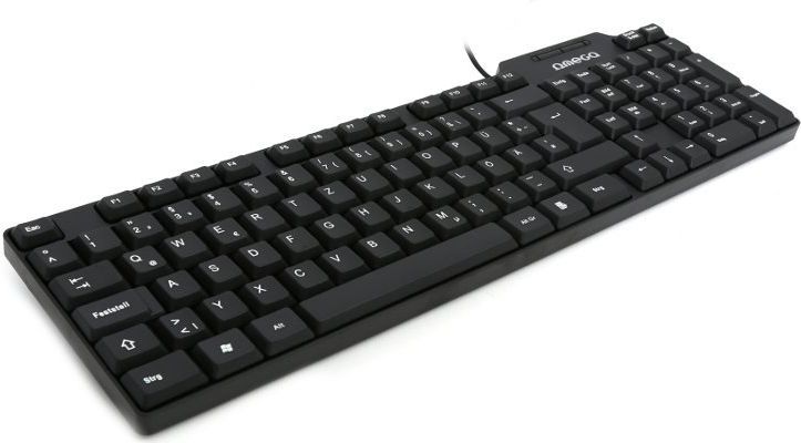 Tastierë Omega OK-05 Wired DE (OK05TDE), e zezë