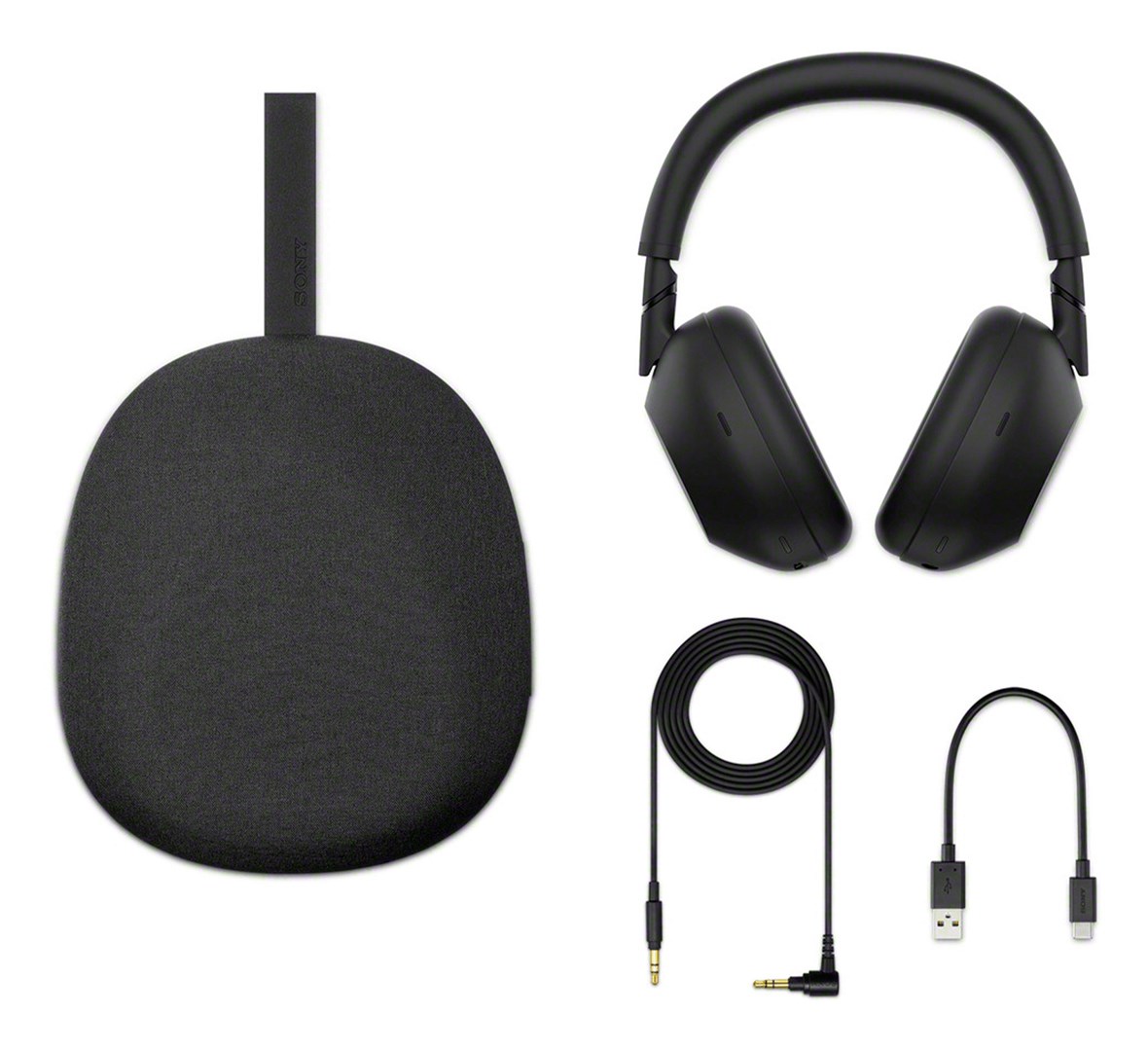 Kufje Sony WH-1000XM6, USB-C, të zeza