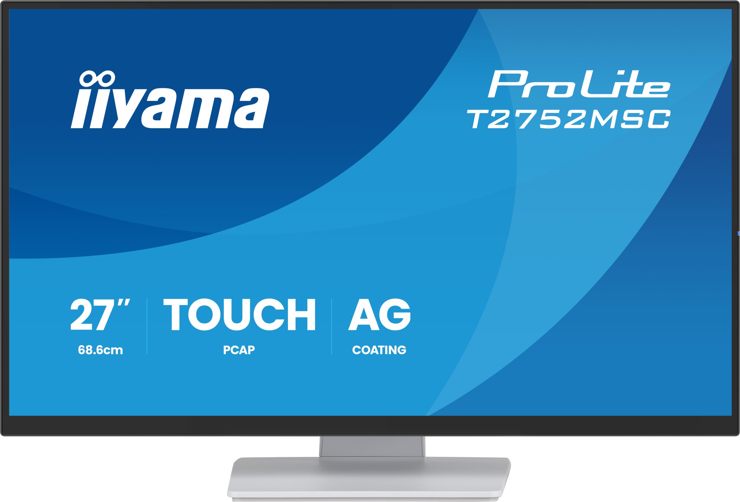 Monitor me prekje iiyama ProLite T2752MSC W1AG, 27", Full HD, i bardhë