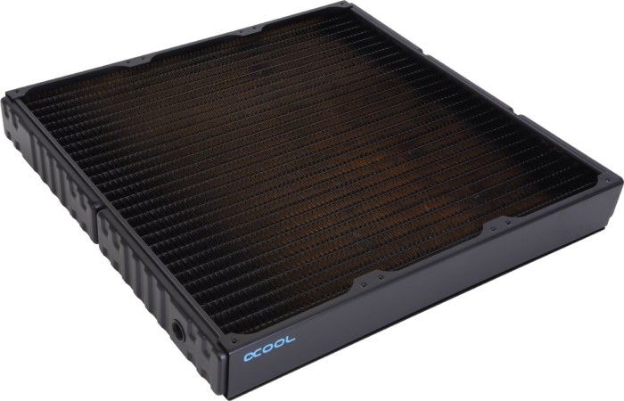 Radiator për ftohje me ujë Alphacool NexXxoS XT45 1080 SuperNova, bakër i plotë, 9x120mm, i zi