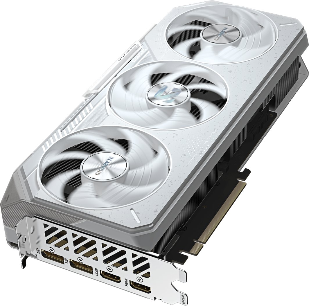 Kartë grafike Gigabyte Radeon RX 9070 XT Gaming OC ICE, 16GB GDDR6, RGB
