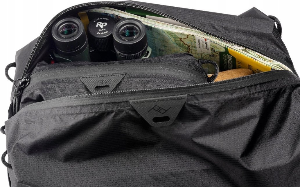 Kuti organizuese Peak Design Ultralight Packing Cube Small, madhësi e vogël, e zezë