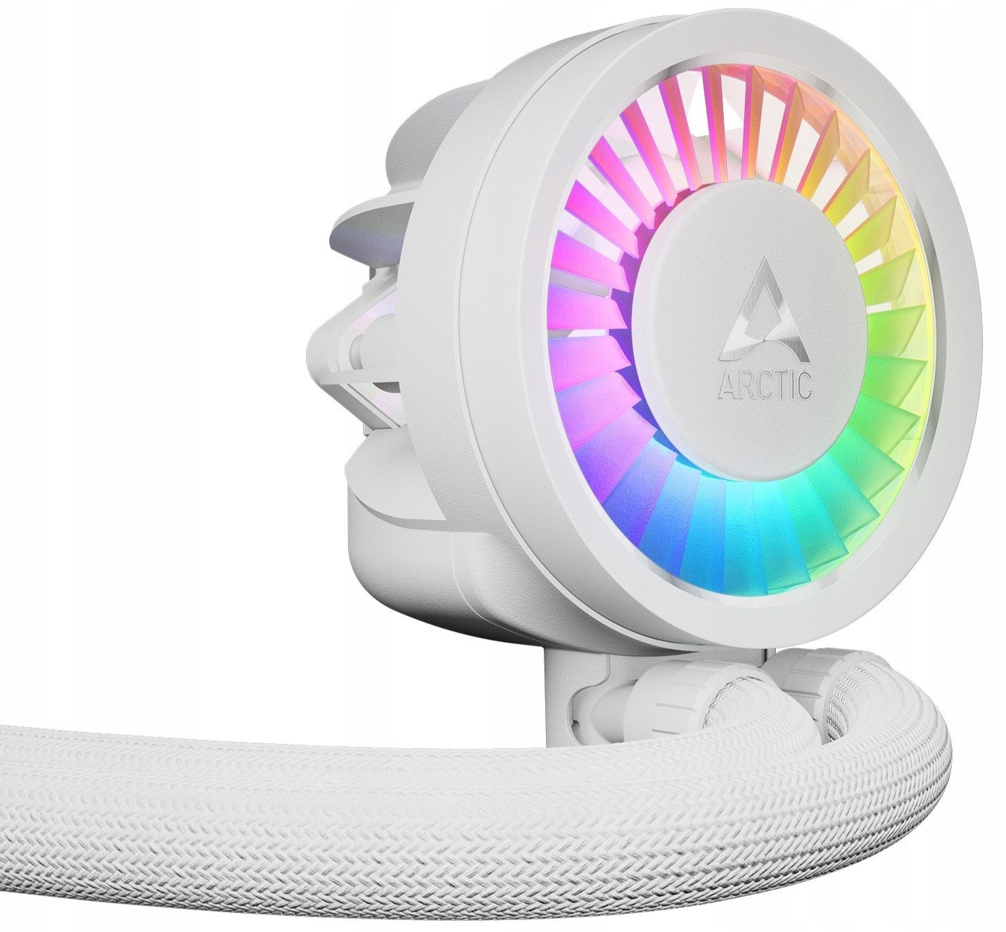 Ftohës uji për CPU Arctic Freezer III Pro, 420mm, A-RGB, i bardhë