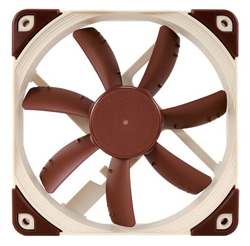 Ventilator Noctua NF-S12A ULN, 120mm, 6.7 dB(A), i kaftë/bezhë