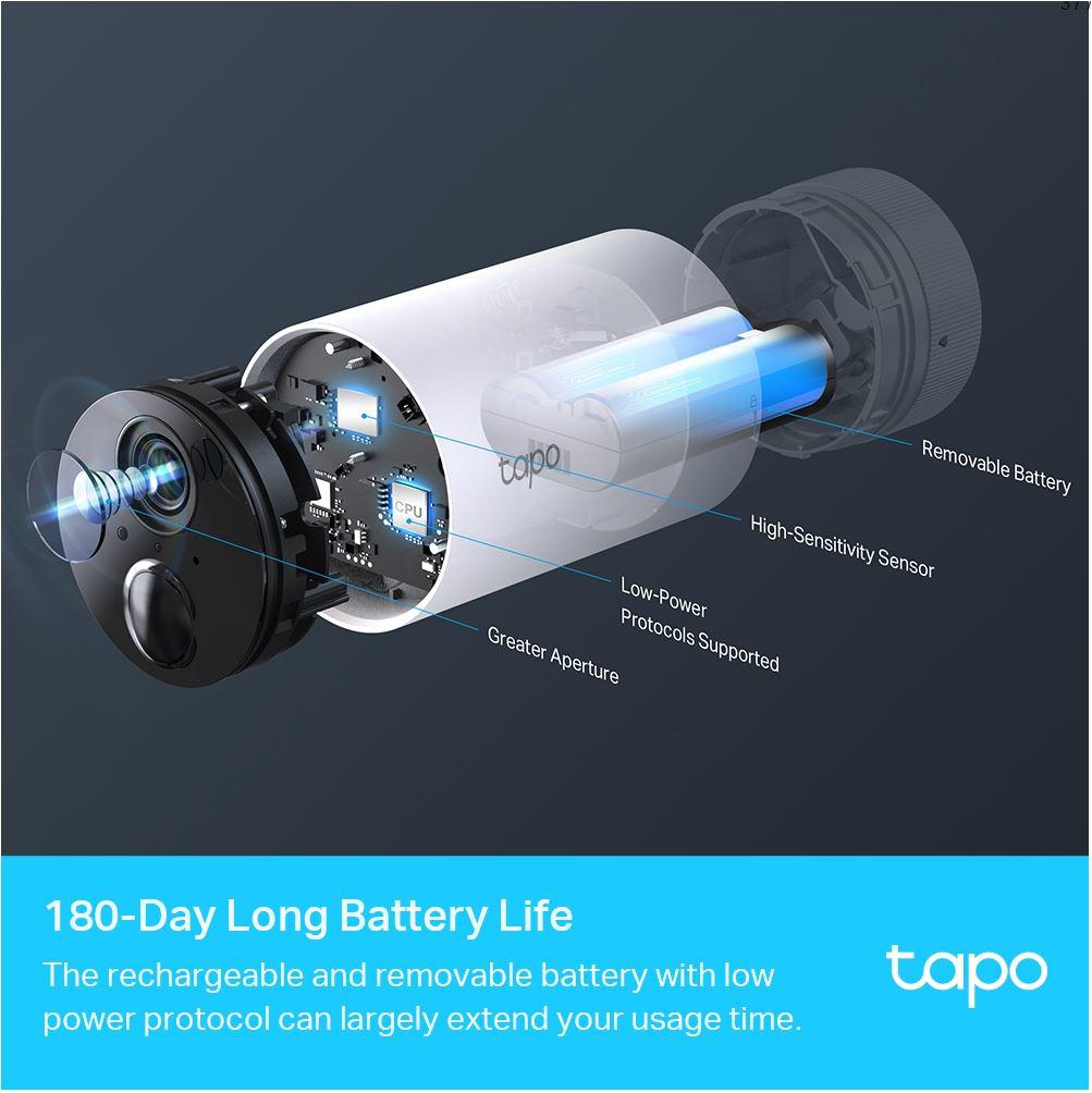 Sistem sigurie TP Link Tapo, 2 kamera, Full HD 1080p, IP65
