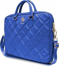 Çantë laptopi Guess Quilted 4G GUCB15ZPSQSSGB, 16", blu
