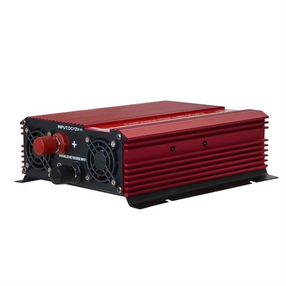 [OUTLET] Konvertues i tensionit Geti GPI 1012 DC/AC, 12V/230V, 1000W, USB