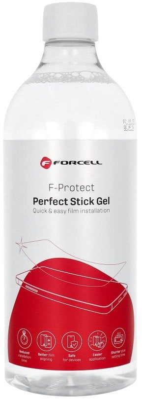 Solucion xheli për aplikim folie mbrojtëse Forcell Perfect Stick, 1L, transparent