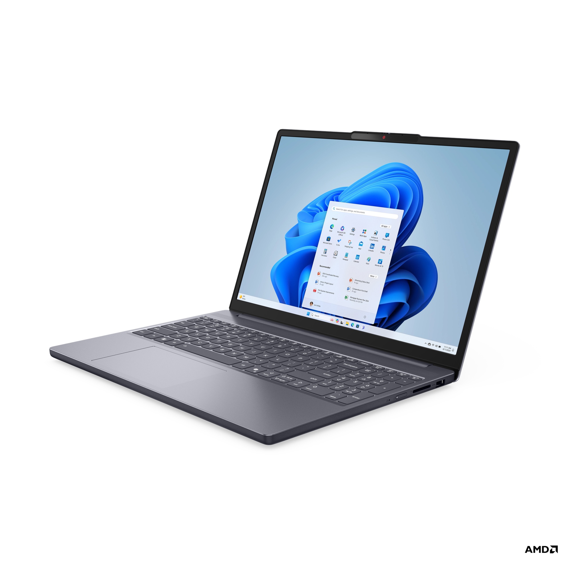 Laptop Lenovo IdeaPad Slim 3 15ARP10, 15.6", i hollë dhe i lehtë, gri