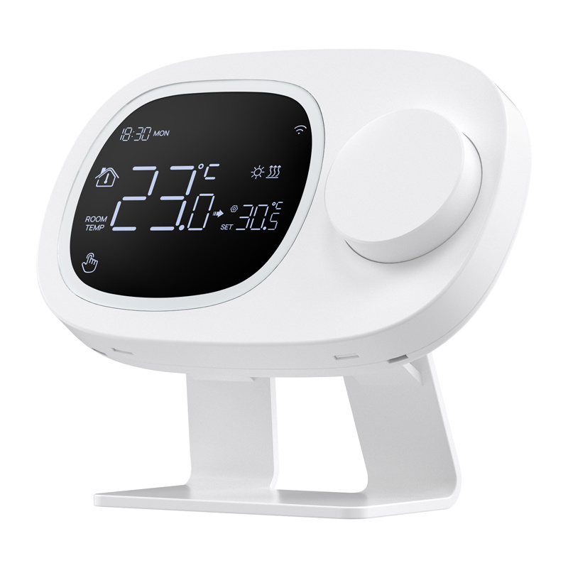 Termostat smart Avatto WT598-1T1, WiFi, ekran digjital, i bardhë
