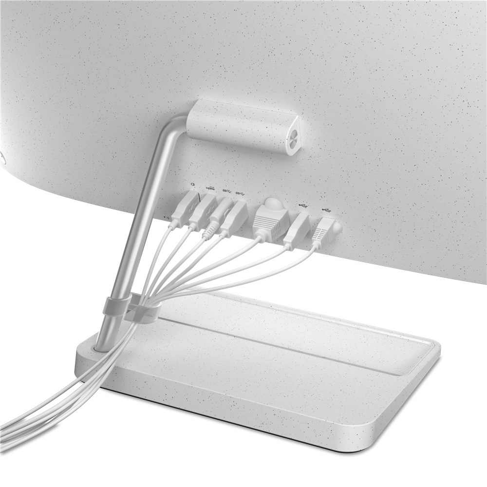 Kompjuter All-in-One Lenovo IdeaCentre AIO 3 27ALC6, 27", AMD Ryzen 5 7530U, 16GB RAM, 512GB SSD, i bardhë