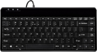Tastierë Perixx PERIBOARD-409H, USB, kompakte, e zezë