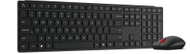 Set tastierë dhe maus Lenovo Wireless Multi-Mode Pro Combo 6000, Bluetooth 5.3, 2.4GHz, i zi