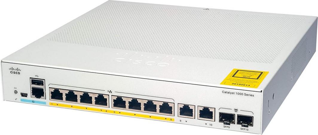 Switch Cisco C1000-8P-E-2G-L