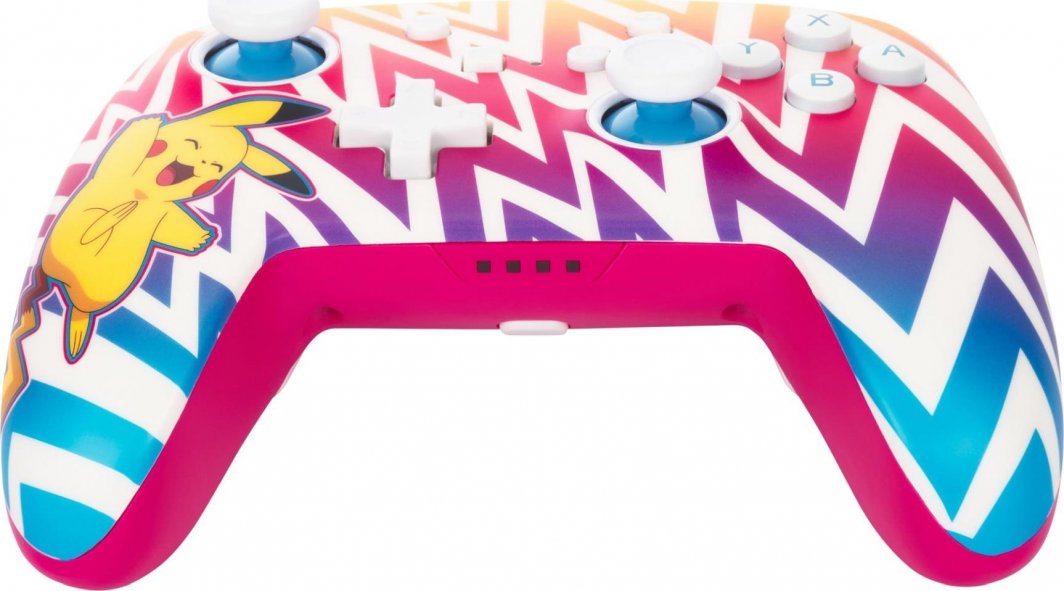 Kontroller PowerA  Enhanced Pikachu Vibrant, wireless, shumëngjyrësh