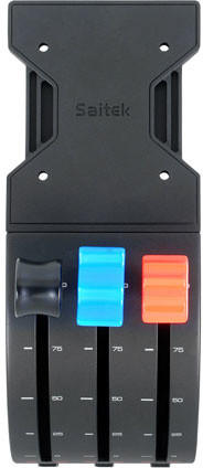 Panel komandimi për fluturim Aerial Logitech G Saitek Pro Flight Throttle Quadrant