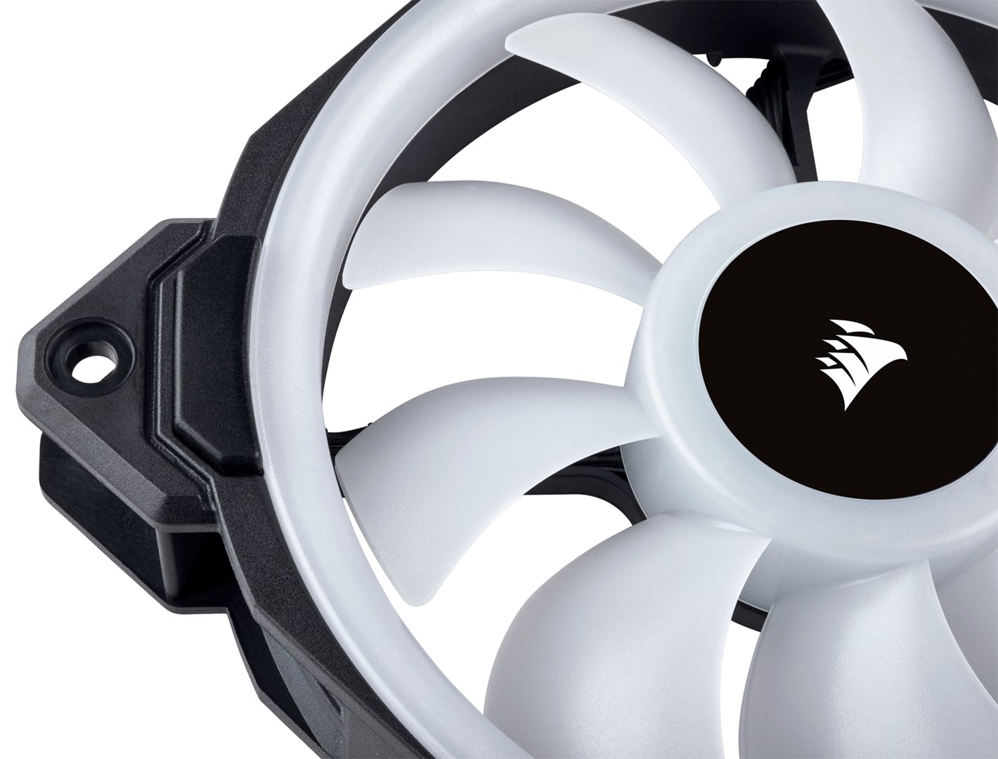 Ftohës Corsair LL120 RGB, 12 cm, i zi / i bardhë