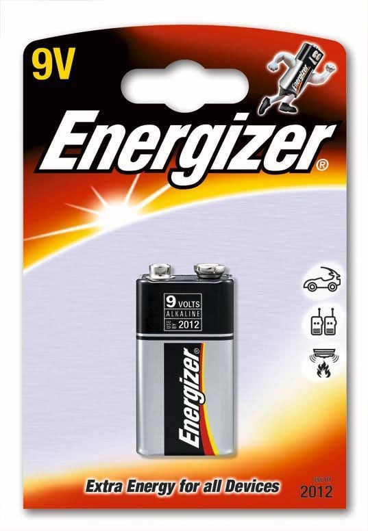 Bateri Energizer 9V Bllok, 1 copë