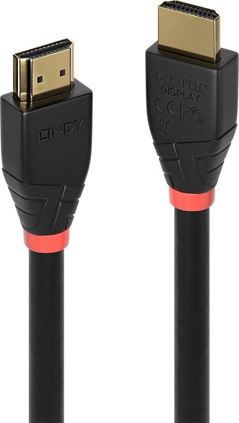 Kabllo Lindy HDMI - HDMI, 10m, e zezë