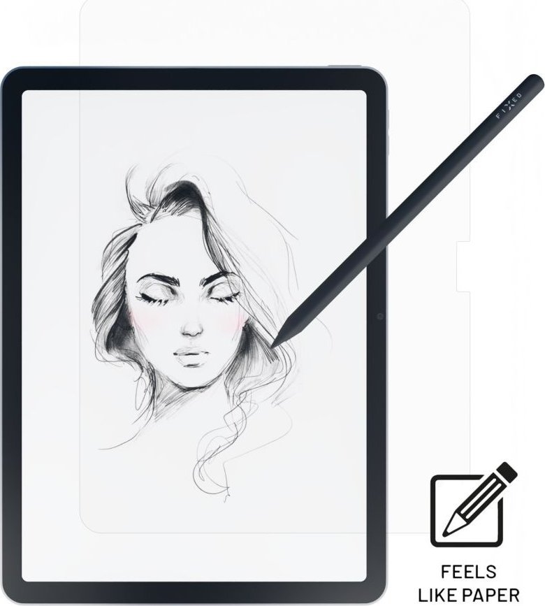 Mbajtës ekrani FIXED PaperGlass për Apple iPad Pro 13" 2024, xham mbrojtës mat, transparent