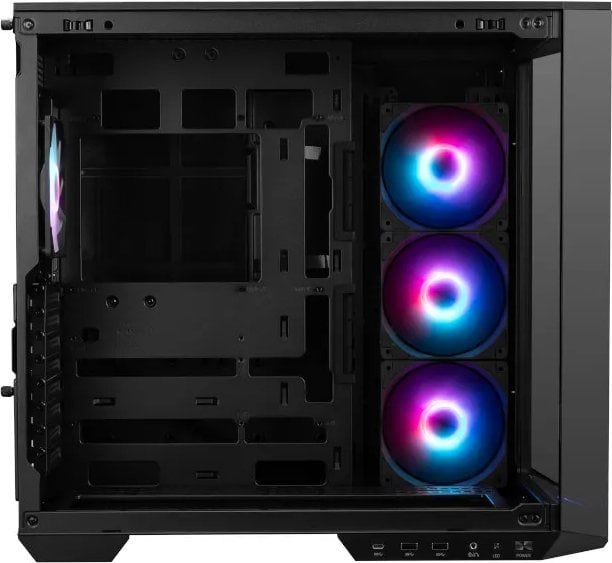 Kuti PC MSI MAG Pano 100R PZ, MIDI Tower, xham i temperuar, e zezë