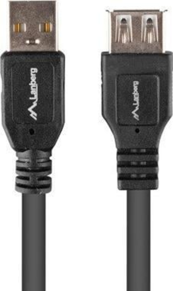 Kabllo zgjatëse USB A Black Box, USB 2.0, 1.8m, e zezë