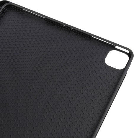 Këllëf folio Tucano Up Plus për iPad Air 13" M2 2024, mbështetës, me hapësirë për Apple Pencil, i zi