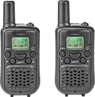 Radiolidhje Nedis PMR, 8 kanale, rreze 5 km, të zeza