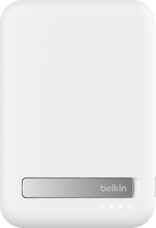 Power bank pa tela Belkin BoostCharge Pro, 10000mAh, Qi2 15W, i bardhë