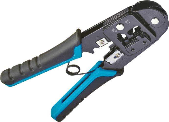 Pincë krimpuese Alantec NI024, RJ12/RJ45, e kaltër