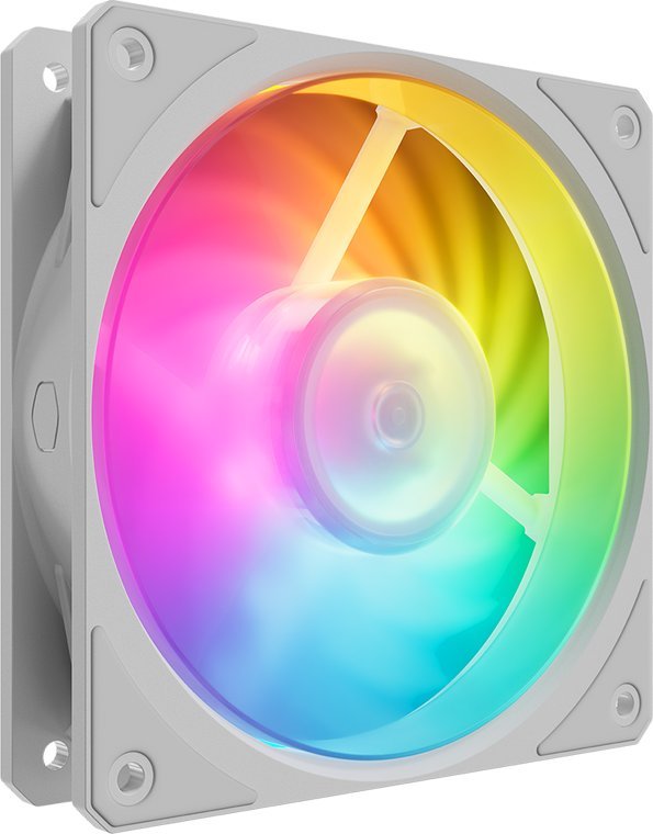 Set ftohës PC Cooler Master Mobius 120P ARGB, 120mm, 3 copë, i bardhë