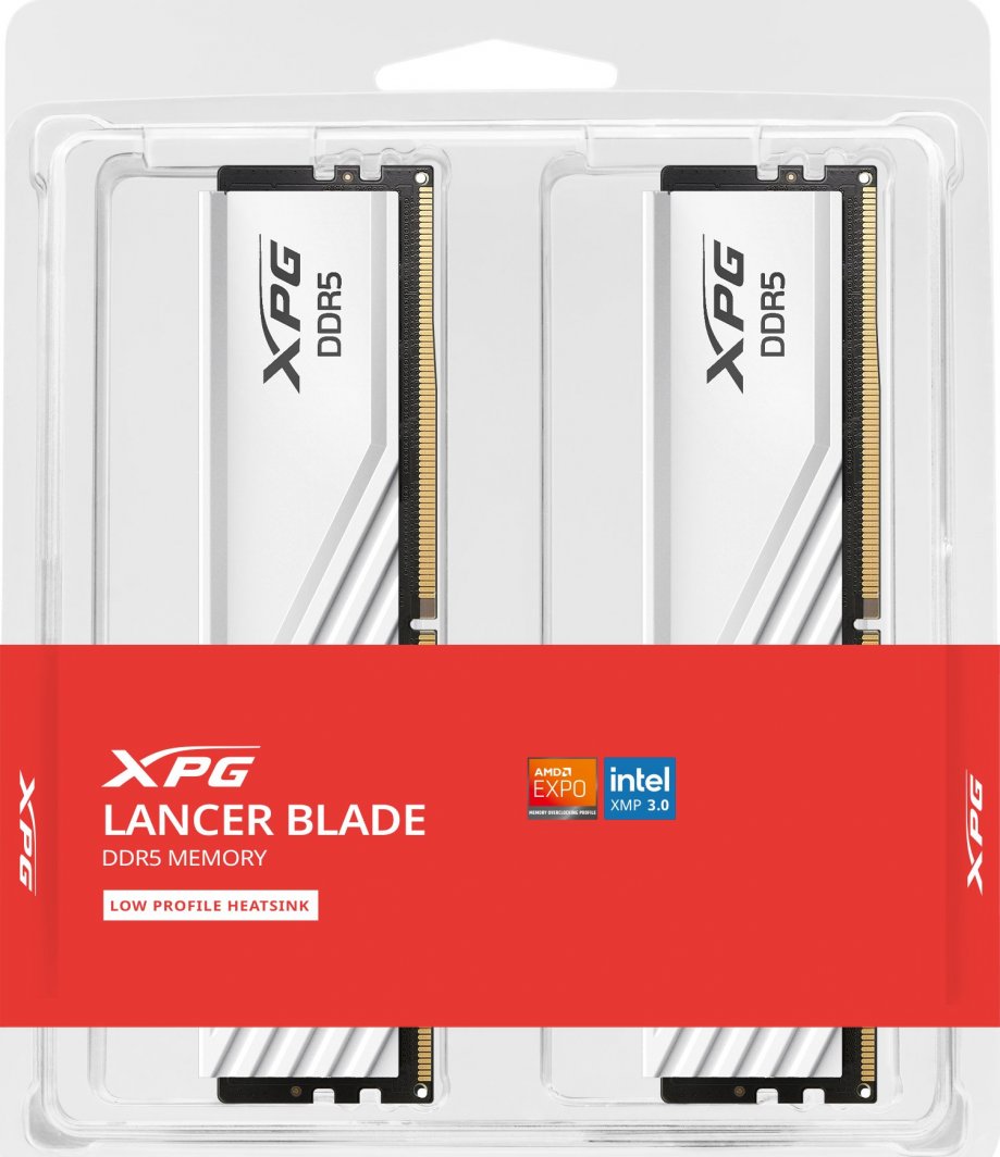 Memorie ADATA XPG Lancer Blade, DDR5, 64 GB, 6000 MHz, CL30, AX5U6000C3032G-DTLABWH