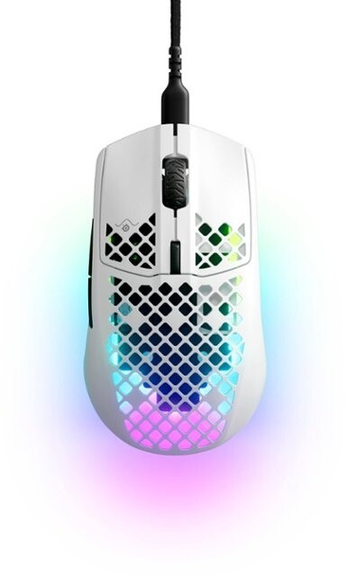 Maus SteelSeries Aerox 3 Snow, i bardhë