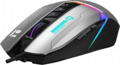 Maus gaming A4Tech Bloody W60 Max Activated, 12000 DPI, RGB, gri çeliku