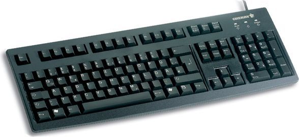 Tastierë Cherry Business, me kabllo, US, e zezë