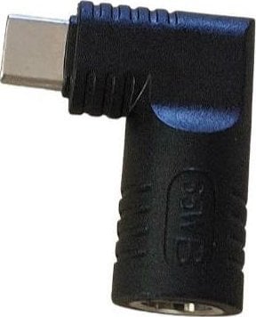 Адаптер за енергија CoreParts USB-C кон приклучок 7.4x5.0, машки USB-C, црн