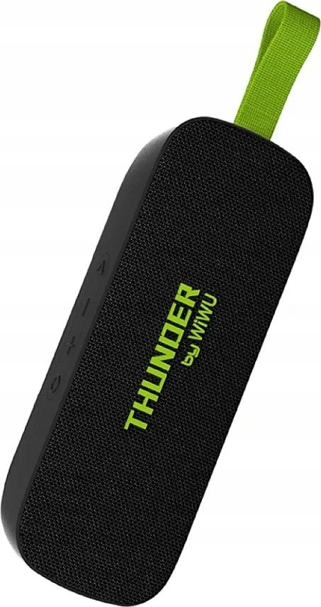 Altoparlant portativ WiWU Gonik Wireless Thunder H2, Bluetooth, bateri e integruar, i zi