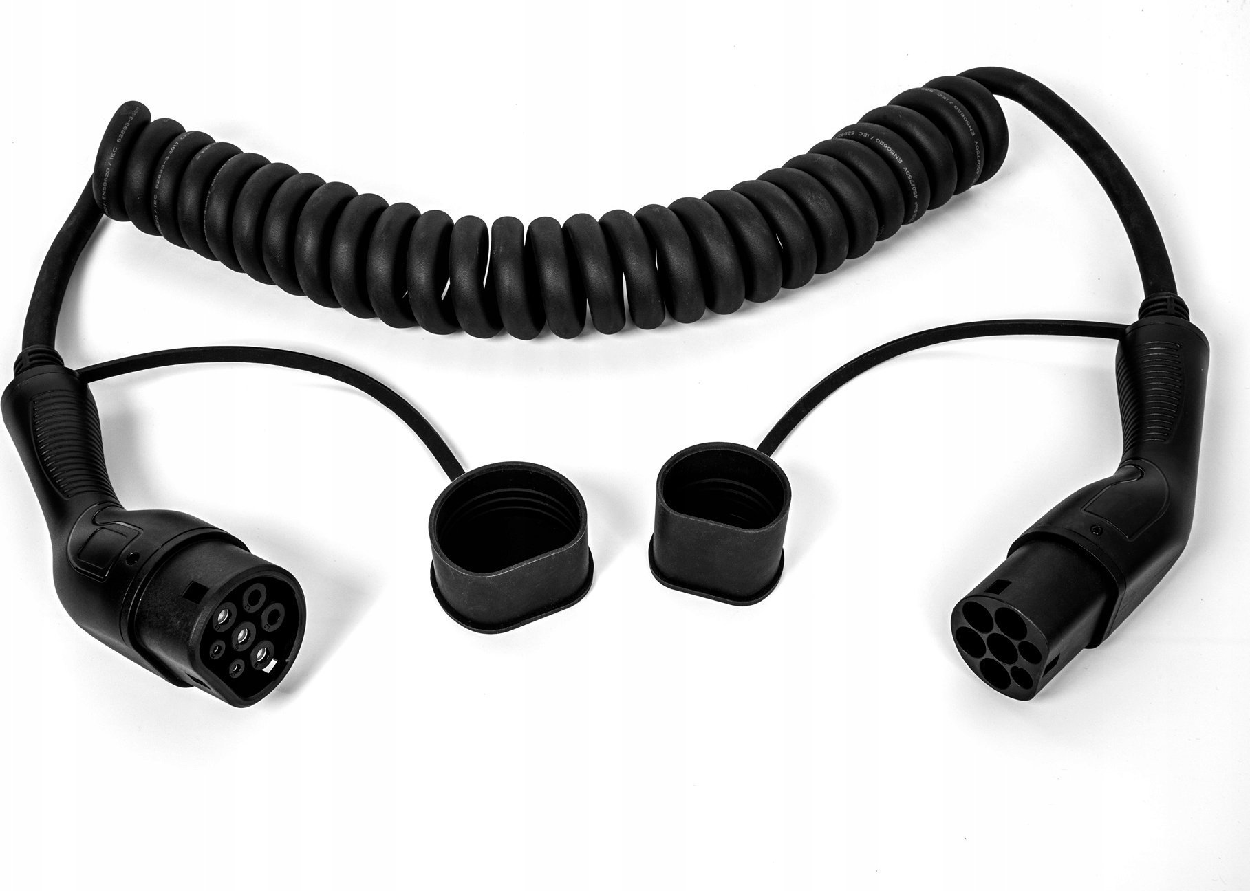 Kabllo karikimi për vetura elektrike Defenzo Spiro AC22, Type 2, 22kW, 5m