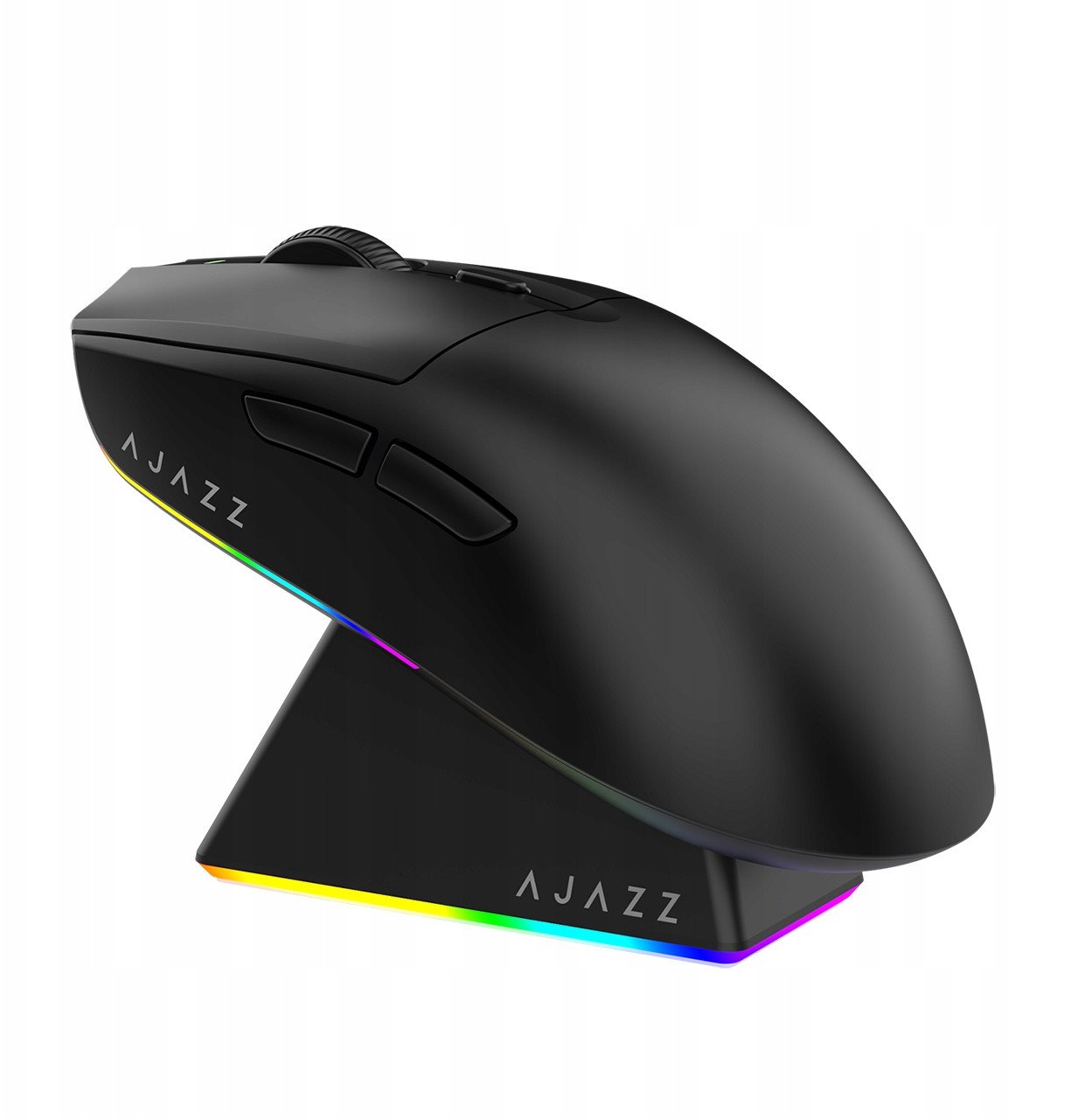 Mouse AJ139 V2, tri moda lidhjeje BT 2.4G me kabllo, dok magnetik karikimi, i zi