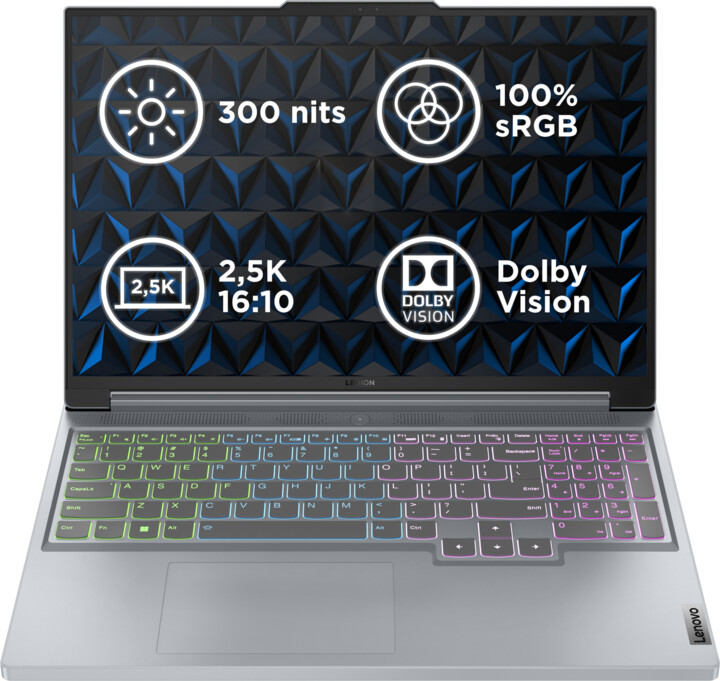 Laptop Lenovo Legion Slim 5 16IRH8, 16", Intel Core i7, 16GB RAM, 1TB SSD, NVIDIA GeForce RTX 4060 8GB GDDR6, i hirtë