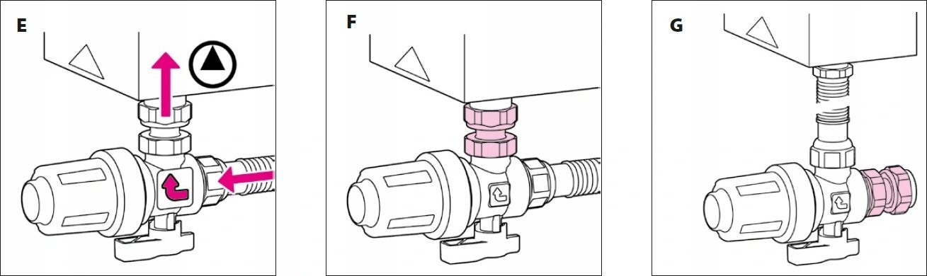 Komplet lidhës për bojler Caleffi XS 290920, me filtër magnetik, për bojler mural