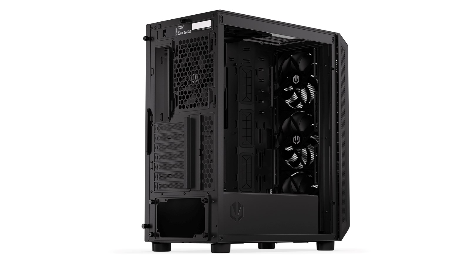 Kutia PC Endorfy Arx 500 Air EY2A010, ATX, xham i temperuar, e zezë