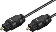Kabull audio optik Techly Toslink, 2m, i zi