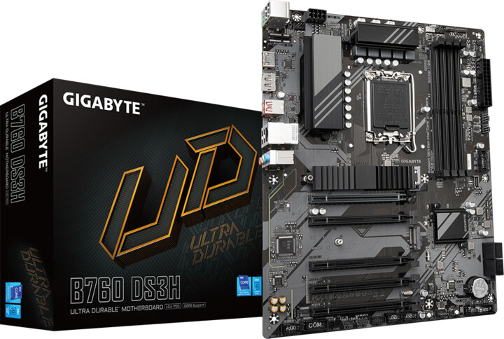 Pllakë amë GIGABYTE B760 DS3H - Intel B760