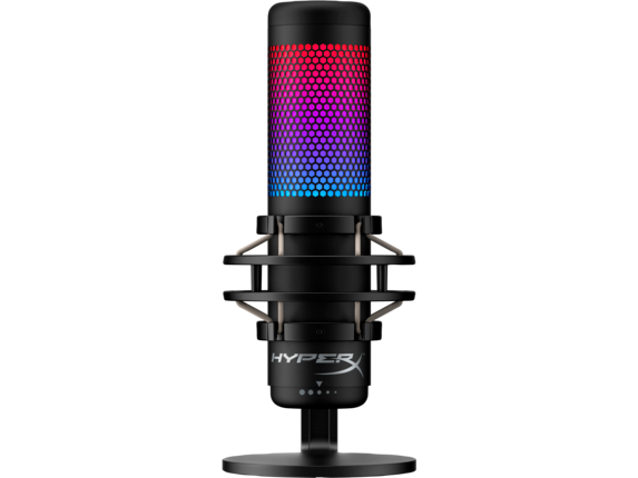 Mikrofon USB HyperX QuadCast S, kondenzator, RGB, i zi