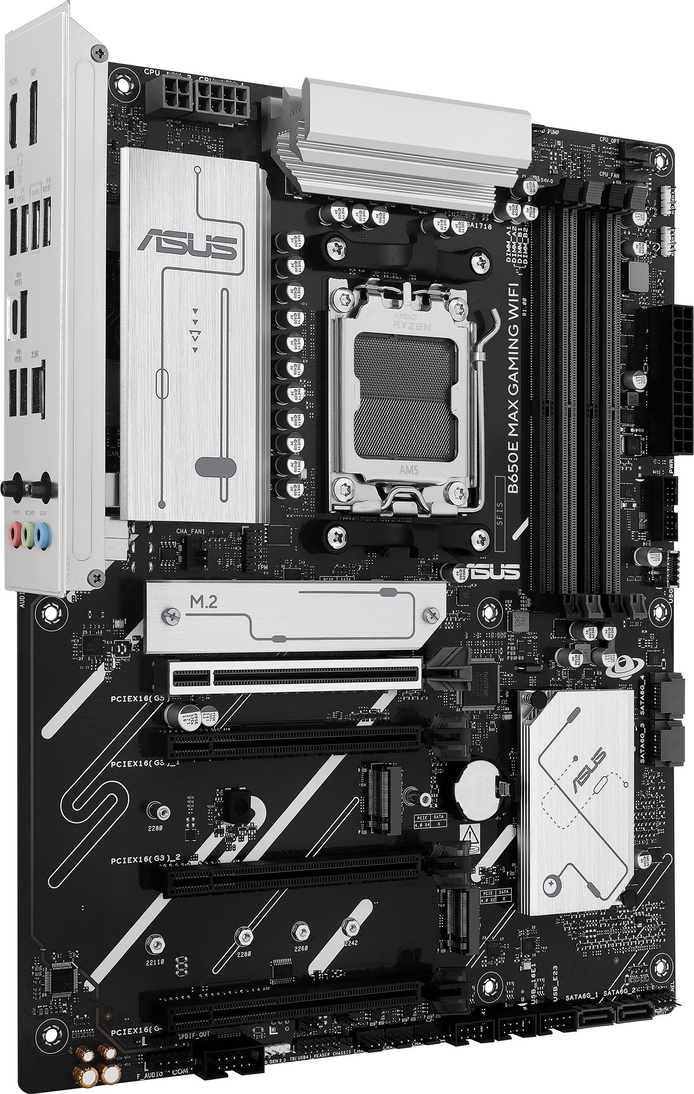 Pllakë amë ASUS B650E Max Gaming WiFi, AM5, DDR5, ATX