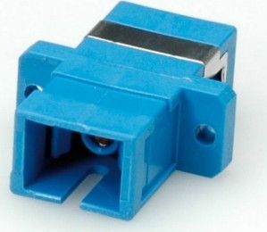 Adapter fibër optike ROLINE FO SC Simplex, single mode, ngjyrë bezhë